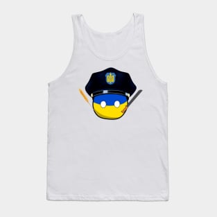 Countryballs Ukraineball Tank Top